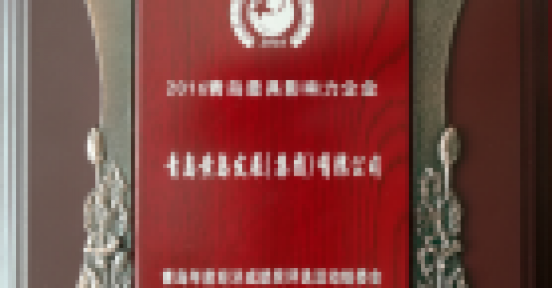 黃發(fā)集團(tuán)榮獲“2016青島最具影響力企業(yè)”稱(chēng)號(hào)