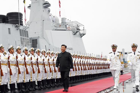 慶祝海軍榮耀，70周年海上閱兵盛典的回眸與展望，海軍榮耀70載，海上閱兵盛典的回眸與展望