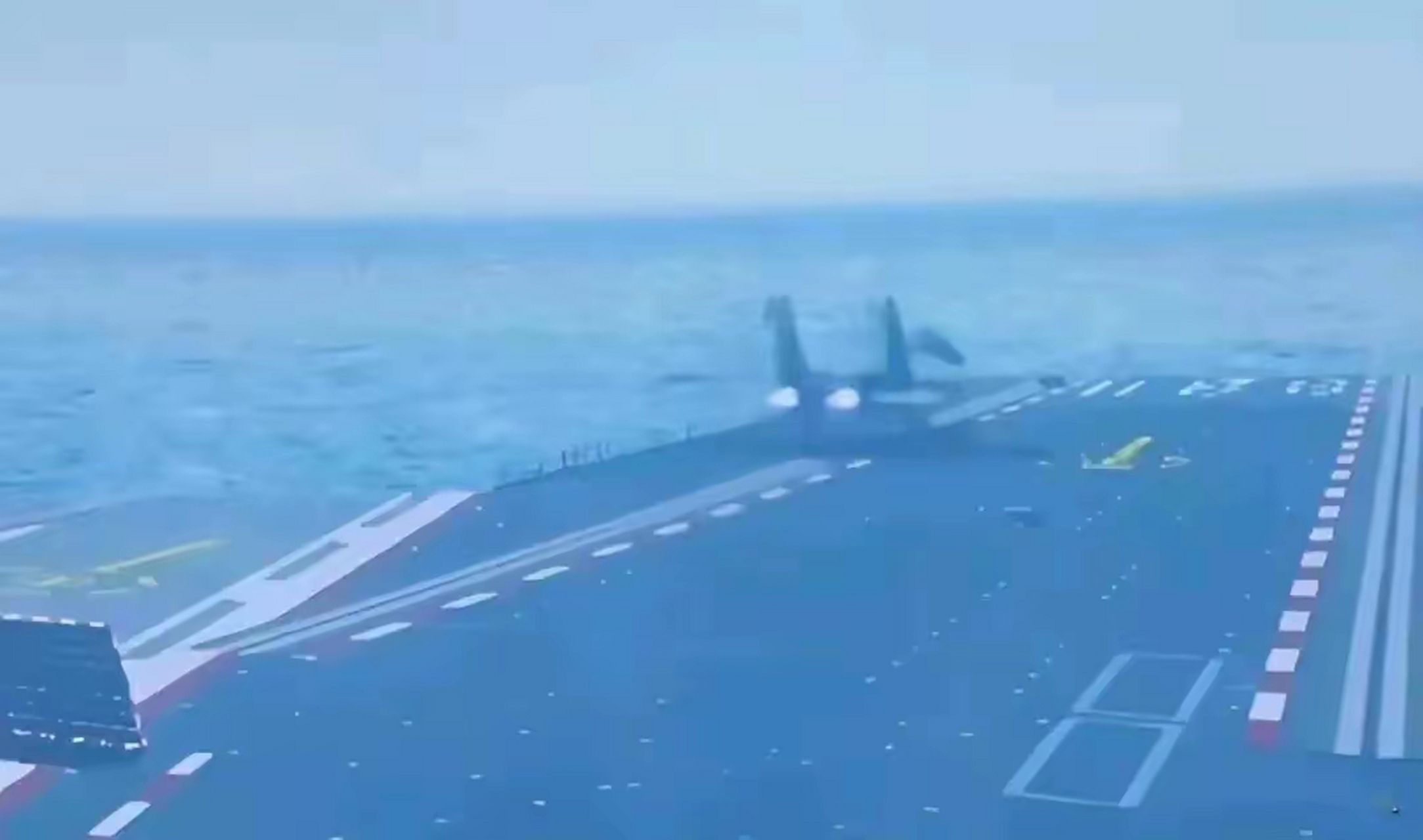 福建艦首次彈射殲-15，揭示中國(guó)海軍邁向新時(shí)代的里程碑事件，福建艦首次彈射殲-15，中國(guó)海軍新時(shí)代的里程碑事件