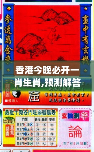 香港和彩王中王精準一肖，揭秘彩票預測之謎，揭秘彩票預測之謎，香港和彩王中王精準預測一肖技巧