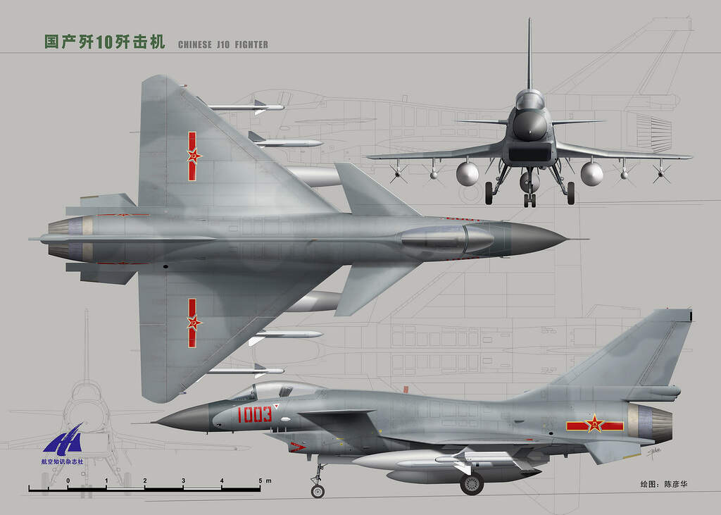殲-11B戰(zhàn)斗機三視圖詳解，殲-11B戰(zhàn)斗機三視圖全面解析